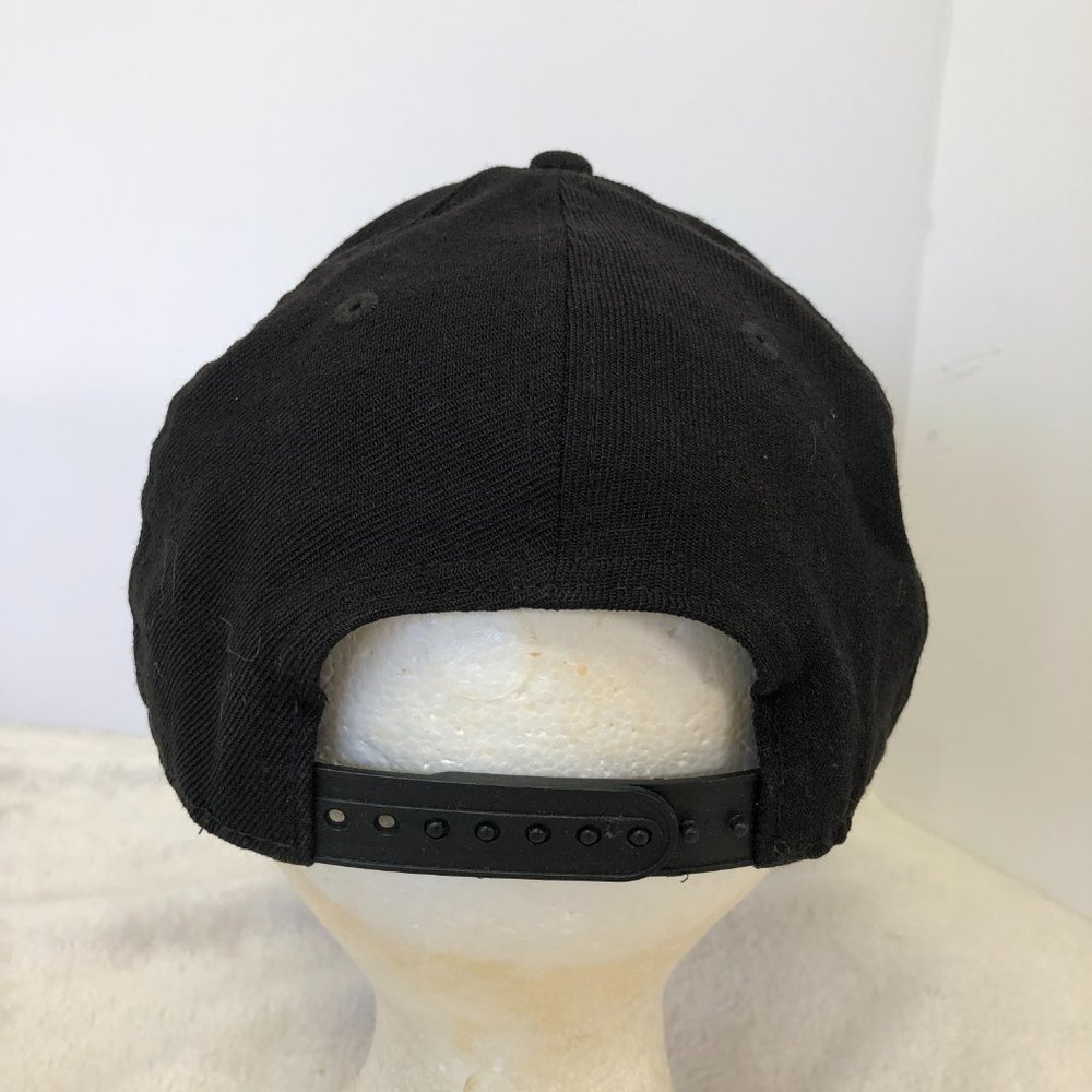 New Era MLB Toronto Blue Jays Black On Black Baseball Snapback Hat Adjustable - Picture 3 of 9